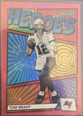 Tom Brady [Pink] #H-15 Football Cards 2022 Panini Prestige Heroes Prices