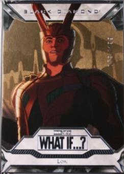 Loki #BD49 Marvel 2023 Upper Deck What If Black Diamond