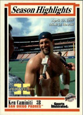 Ken Caminiti #35 Baseball Cards 1997 Sports Illustrated