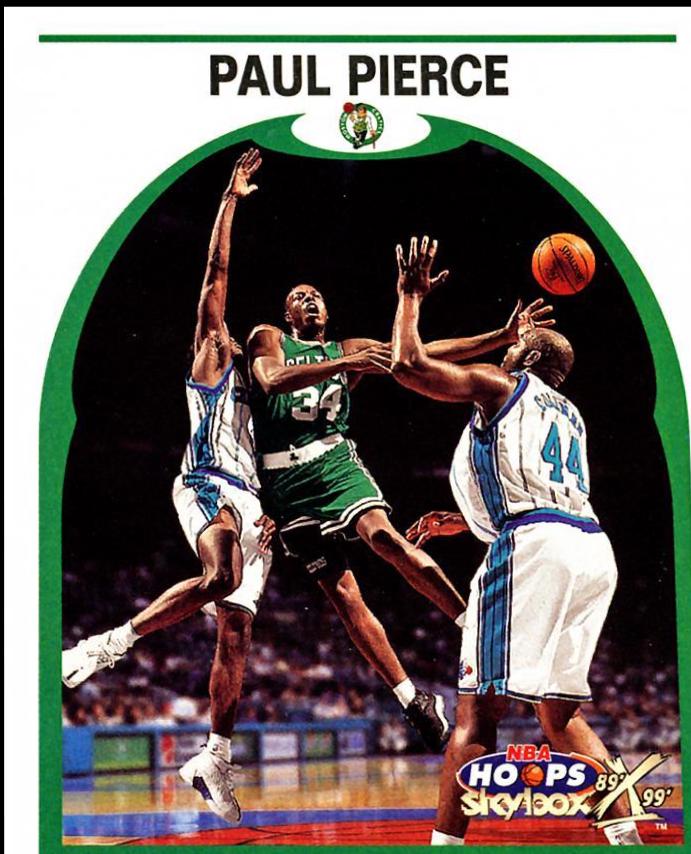 Paul Pierce #97 Basketball Cards 1999 Hoops Decade X