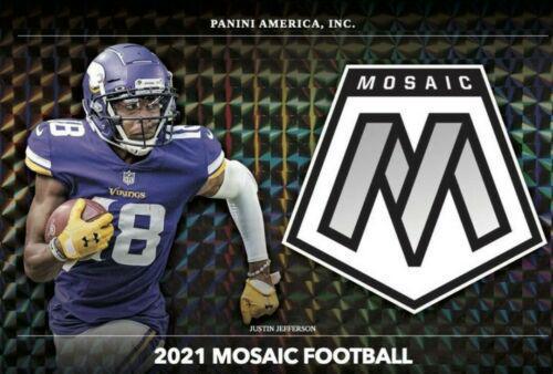 Mega Box Football Cards 2021 Panini Mosaic