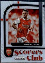 Gabriel Jesus [Silver] #22 Soccer Cards 2022 Panini Prizm Premier League Scorers Club Prices