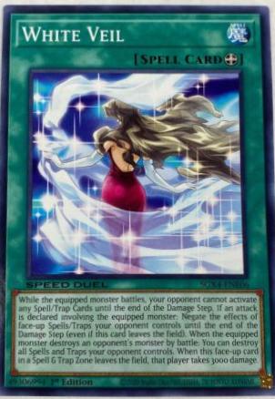 White Veil SGX4-ENE06 YuGiOh Speed Duel GX: Midterm Destruction