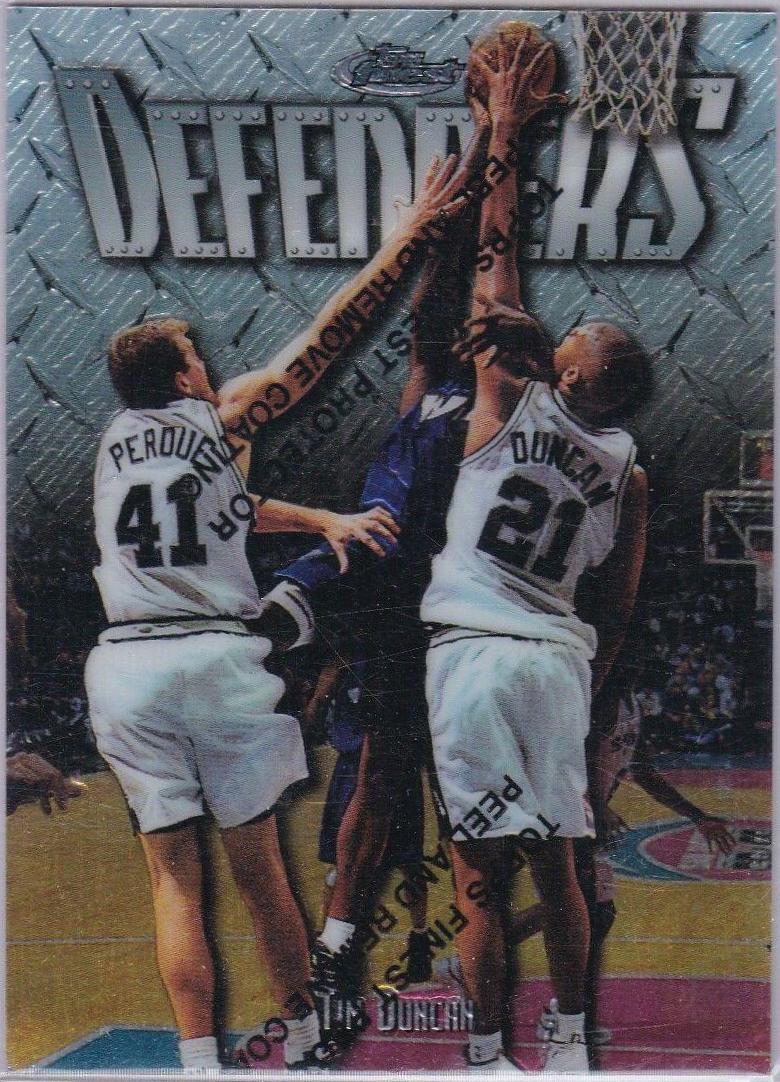 ☆1997-98 finest Tim Duncan☆検索 NBA カード Michael Jordan 