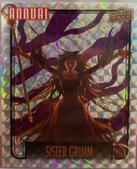 Sister Grimm #B13 Marvel 2022 Upper Deck Annual Backscatters