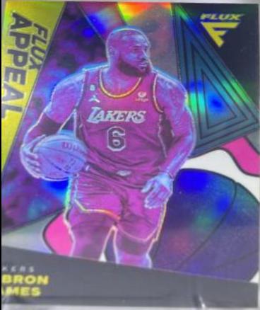 LeBron James Silver 5 Prices 2022 Panini Flux Appeal Basketball