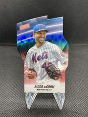 Jacob deGrom [Red] #T-7 Baseball Cards 2022 Stadium Club Triumvirates Prices