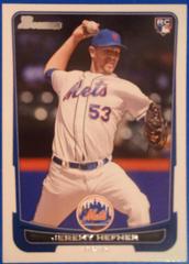 Jeremy Hefner #42 Baseball Cards 2012 Bowman Draft Prices