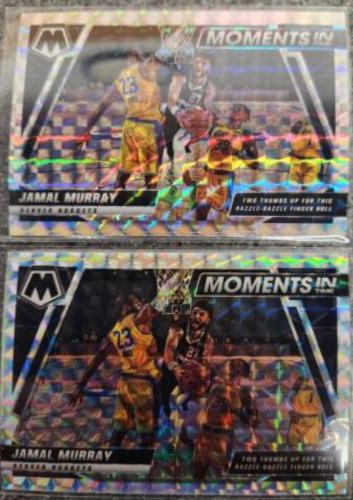 Jamal Murray [Mosaic] #15 Basketball Cards 2021 Panini Mosaic Moments in Time