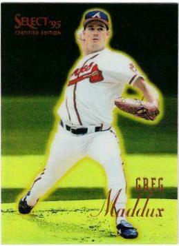 Greg Maddux [Mirror Gold] #59 Prices | 1995 Select Certified | Baseball  Cards