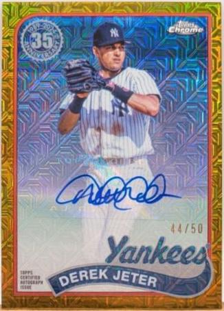 PSA 9 Derek Jeter refractor silver outlet