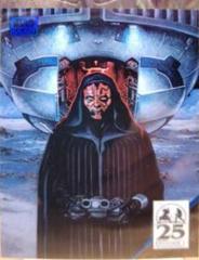 Darth Maul Galaxy 7 [Blue Refractor] #AM-6 Star Wars 2024 Topps Chrome Galaxy Art of Darth Maul Prices