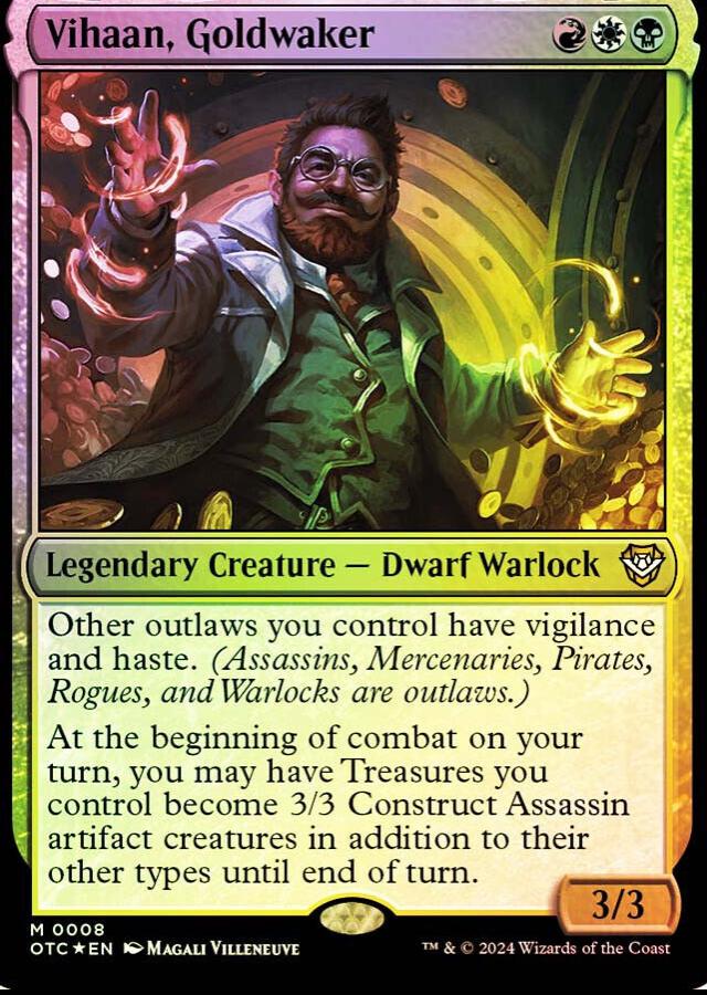 Vihaan, Goldwaker #8 Magic Outlaws of Thunder Junction Commander