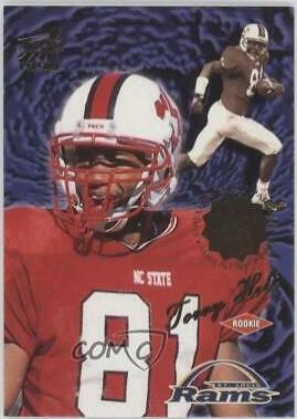 Torry Holt [Premiere Date] #121 Football Cards 1999 Pacific Aurora