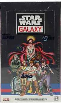 Hobby Box Star Wars 2022 Topps Galaxy Chrome