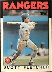 Scott Fletcher #36T Baseball Cards 1986 Topps Traded Tiffany Prices