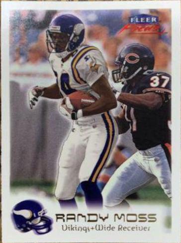 Randy Moss #1 Football Cards 1999 Fleer Focus