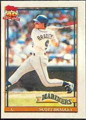 Scott Bradley #38 Baseball Cards 1991 Topps Micro Prices