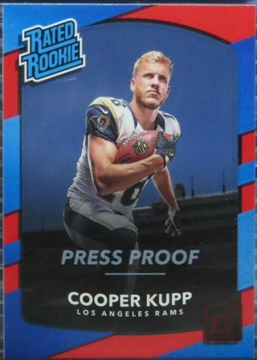 2017 Panini Donruss shops Cooper Kupp Rated Rookie #329 Gem Mint 10