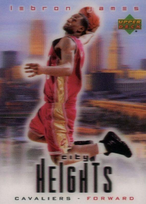 LeBron James 2003 Upper Deck Redemption Special PSA 9 top