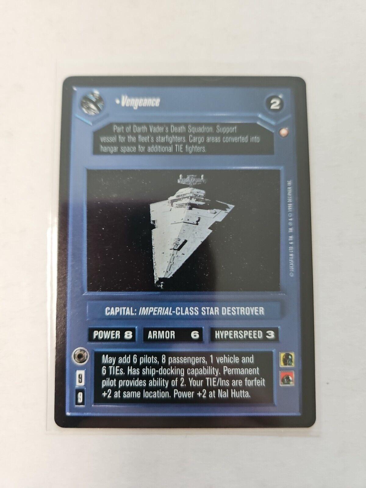 Vengeance [Limited] Star Wars CCG Special Edition