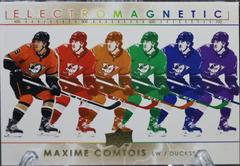 Maxime Comtois [Gold] #EM-11 Hockey Cards 2021 Upper Deck Electromagnetic Prices