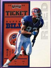 Andre Reed #8 Football Cards 1998 Playoff Contenders Ticket Prices