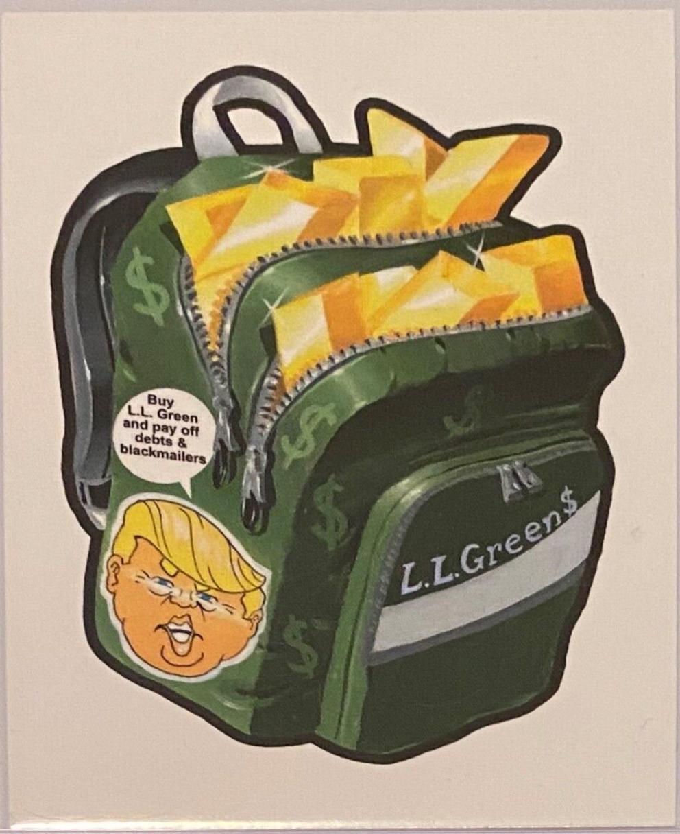 L.L Green$ #146 Garbage Pail Kids Disgrace to the White House