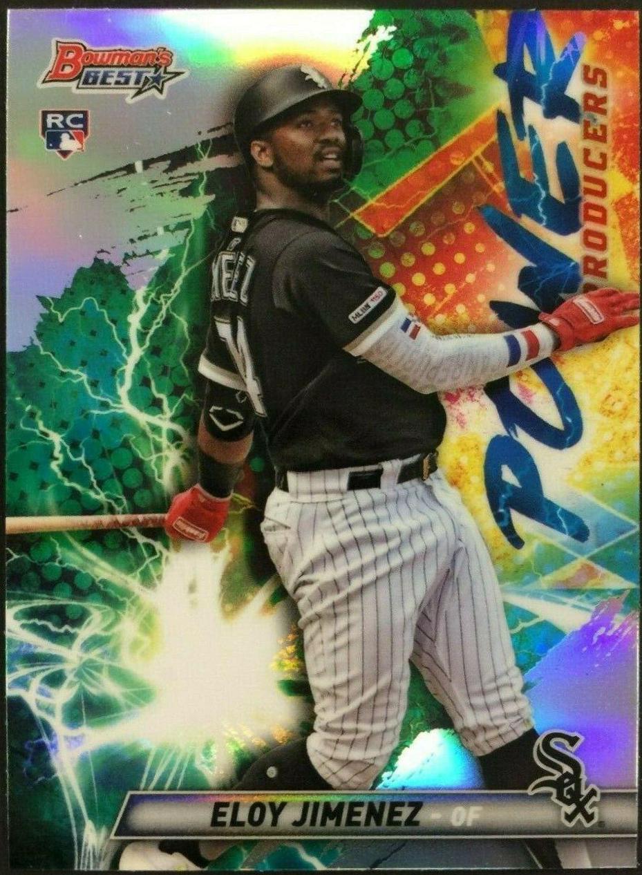 Eloy Jimenez #PP-EJ Baseball Cards 2019 Bowman's Best Power Producers