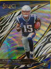 N'Keal Harry [Zebra Prizm] #277 Football Cards 2019 Panini Select Prices