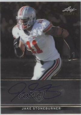 Jake Stoneburner [Autograph] #BA-JS1 Football Cards 2013 Leaf Metal Draft