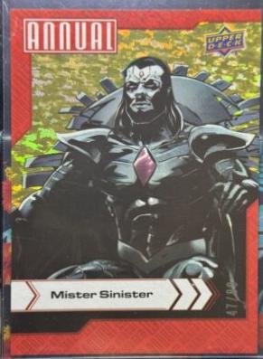 Mister Sinister [Gold Linearity] #59 Marvel 2022 Upper Deck Annual