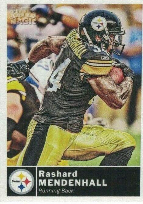 Rashard Mendenhall #200 Football Cards 2010 Topps Magic