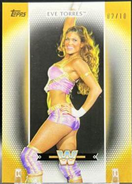 Eve Torres [Gold] #R-38 Wrestling Cards 2017 Topps WWE Women's Division