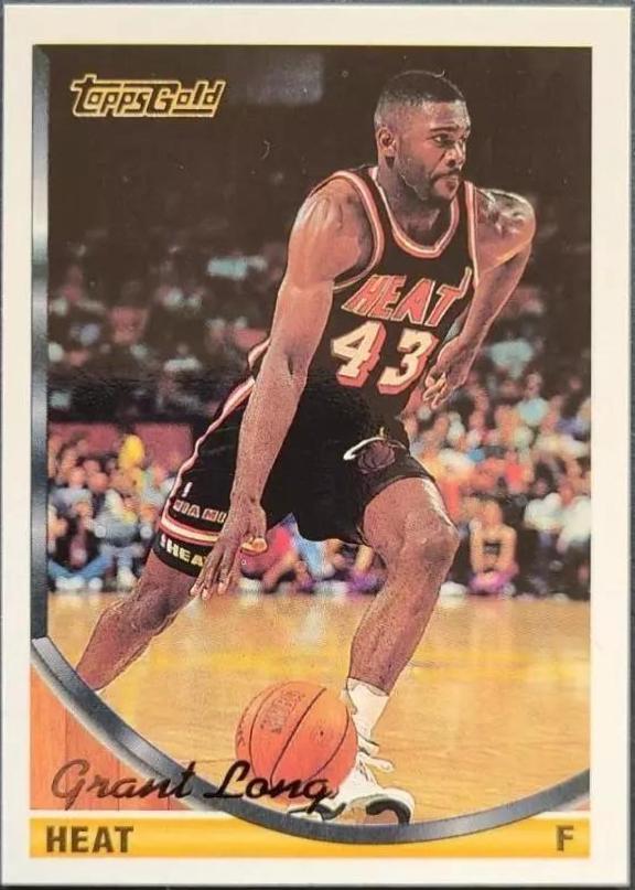 Grant Long #277 Basketball Cards 1993 Topps Gold