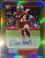 Deebo Samuel [Signature Gold Zone] #454 Football Cards 2019 Panini Chronicles Score Prices