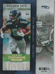 Golden Tate [Cracked Ice Ticket] #87 Football Cards 2013 Panini Contenders Prices