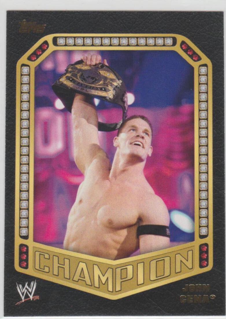 John Cena #20 Wrestling Cards 2014 Topps WWE Champions