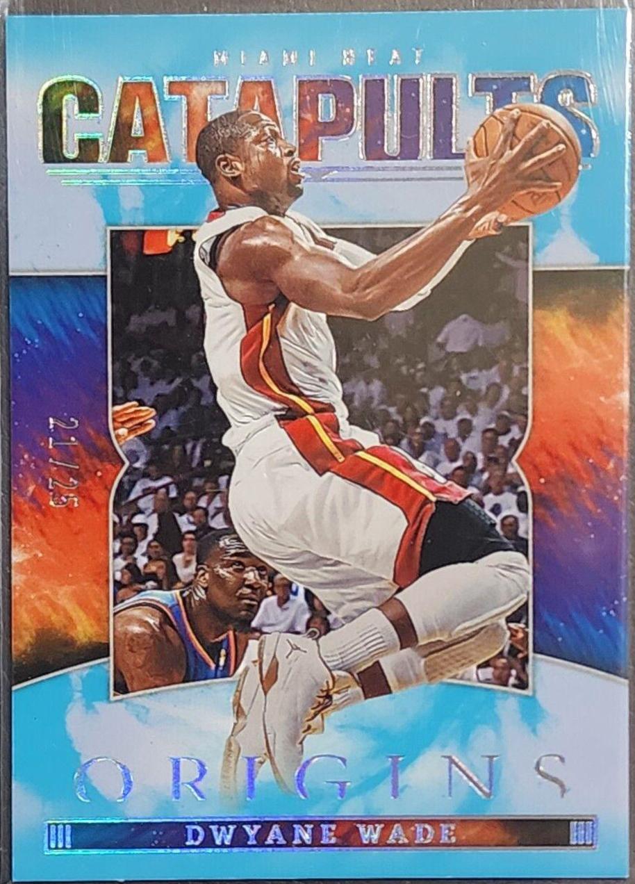 Dwyane Wade [Turquoise] #4 Basketball Cards 2022 Panini Origins Catapults