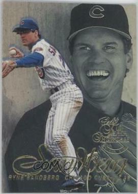 Ryne Sandberg [Row 2] #23 Baseball Cards 1997 Flair Showcase