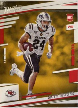 Skyy Moore #372 Prices [Rookie] | 2022 Panini Prestige | Football Cards