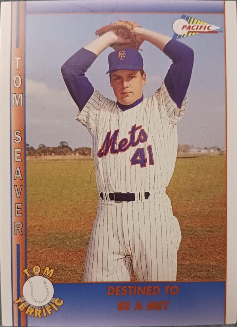 Tom Seaver #3 Baseball Cards 1992 Pacific Tom Seaver