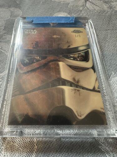 Imperial Stormtrooper [Superfractor] #R-1 Star Wars 2024 Topps Chrome Reflections