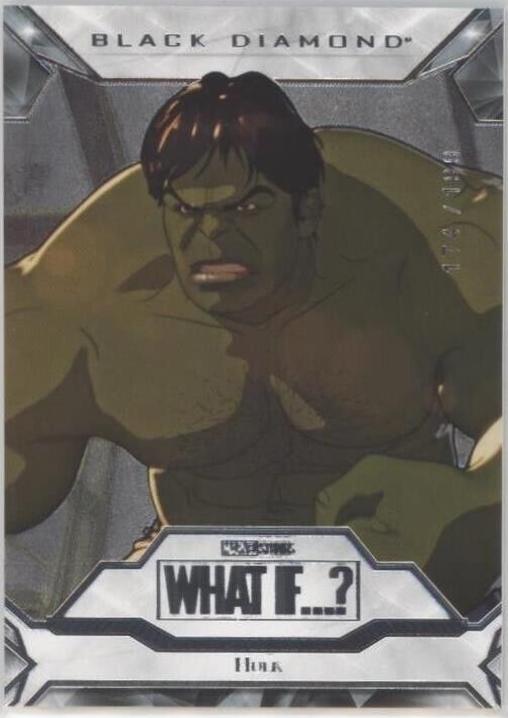 Hulk #BD6 Marvel 2023 Upper Deck What If Black Diamond