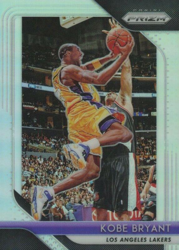 Kobe Bryant LA Lakers 2018-19 Optic Retro Series #23 Silver Holo factory Prizm