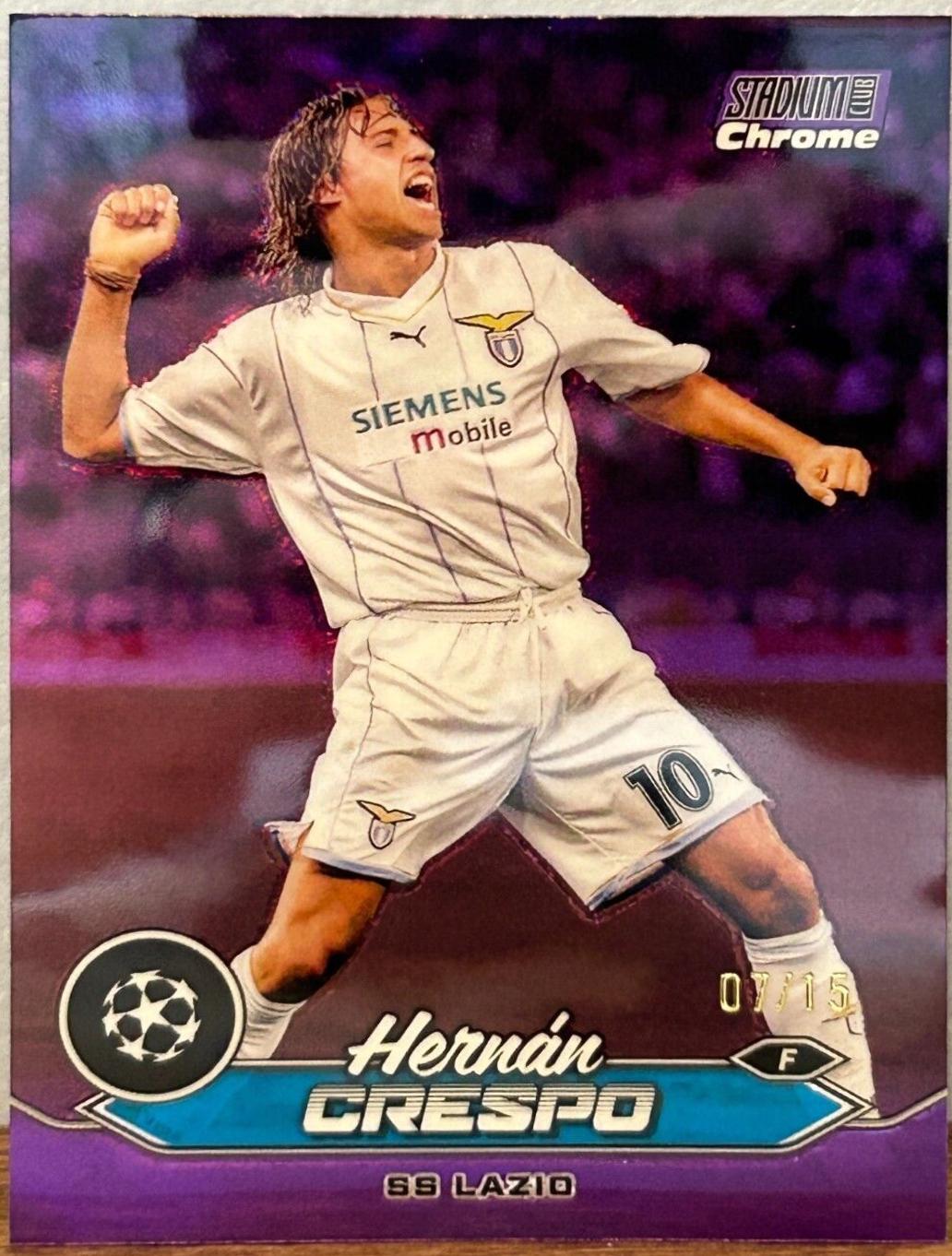 Hernan Crespo [Purple Refractor] 94 Prices 2023 Topps Stadium Club