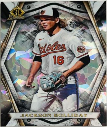 Jackson Holliday Atomic online Refractor SP Bowman Chrome Orioles