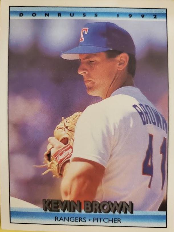 Kevin Brown 55 Prices 1992 Donruss Baseball Cards