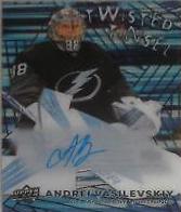 Andrei Vasilevskiy #CC-AV Hockey Cards 2020 Upper Deck Clear Cut Autographs