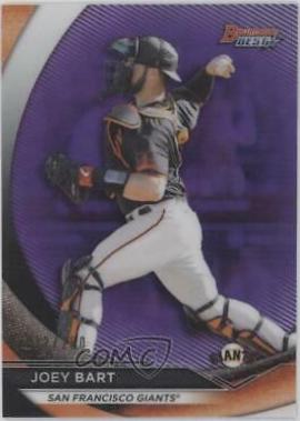 Joey Bart [Purple Refractor] #TP-14 Baseball Cards 2020 Bowman's Best Top Prospects